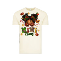 Vintage Arctic mini claus messy bun Vintage Tee - texasbilliewilder