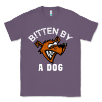 Lavender bitten by a dog angry dog bite funny gift Classic Tee - lanVoArt