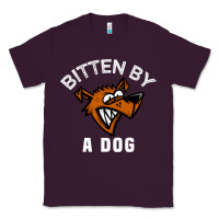 Plum bitten by a dog angry dog bite funny gift Classic Tee - lanVoArt