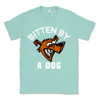 Seafoam bitten by a dog angry dog bite funny gift Classic Tee - lanVoArt