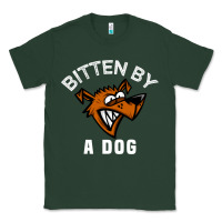 Sports Green bitten by a dog angry dog bite funny gift Classic Tee - lanVoArt