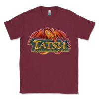 Burgundy tatsu six flags magic mountain Classic Tee - lanVoArt