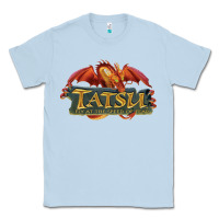 Dusty Blue tatsu six flags magic mountain Classic Tee - lanVoArt