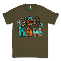 Army Green yee haw Classic Tee - RacoonDesign