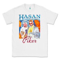 White hasan piker t shirts gift for fans for men and women gift mother day f Classic Tee - lanVoArt