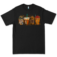 Black leopard and cowhide drink Premium Tee - RacoonDesign