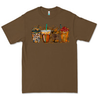 Cacao leopard and cowhide drink Premium Tee - RacoonDesign