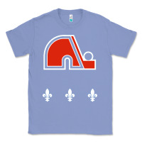 Colony Blue vintage quebec hockey   retro nordiques Classic Tee - lanVoArt