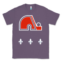 Lavender vintage quebec hockey   retro nordiques Classic Tee - lanVoArt
