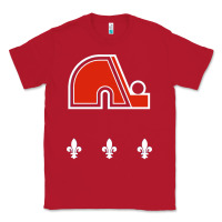 Red vintage quebec hockey   retro nordiques Classic Tee - lanVoArt
