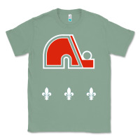 Sage vintage quebec hockey   retro nordiques Classic Tee - lanVoArt