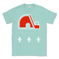Seafoam vintage quebec hockey   retro nordiques Classic Tee - lanVoArt