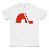 White vintage quebec hockey   retro nordiques Classic Tee - lanVoArt