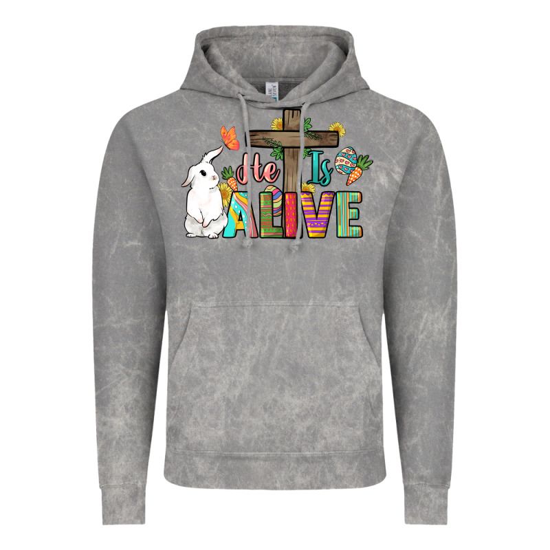 He Is Alive Easter Day Vintage Hoodie by HowdyJamesFarm | Teevron
