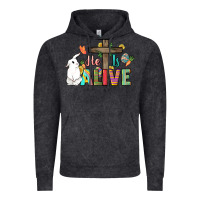 Vintage Black He is alive Easter Day Vintage Hoodie - HowdyJamesFarm