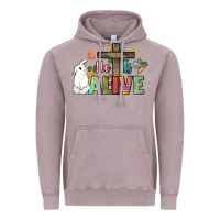 Vintage Zinc He is alive Easter Day Vintage Hoodie - HowdyJamesFarm
