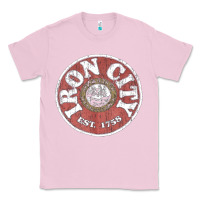 Bubblegum Pink vintage retro iron city(beer) proof Classic Tee - lanVoArt