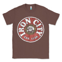 Chestnut vintage retro iron city(beer) proof Classic Tee - lanVoArt
