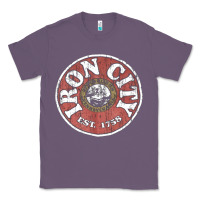 Lavender vintage retro iron city(beer) proof Classic Tee - lanVoArt