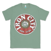 Sage vintage retro iron city(beer) proof Classic Tee - lanVoArt