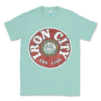 Seafoam vintage retro iron city(beer) proof Classic Tee - lanVoArt