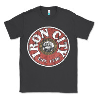 Smoke vintage retro iron city(beer) proof Classic Tee - lanVoArt