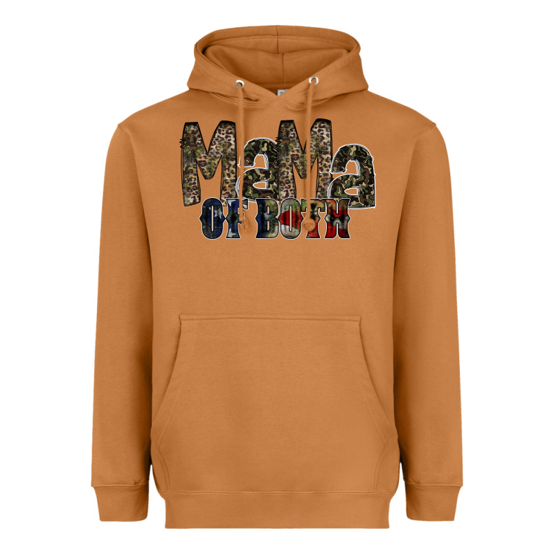 Mama Of Both Heavyweight Hoodie by RacoonDesign | Teevron