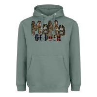 Sage mama of both Heavyweight Hoodie - RacoonDesign