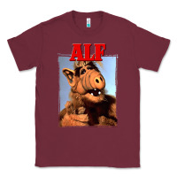 Burgundy alf vintage classic Classic Tee - lanVoArt