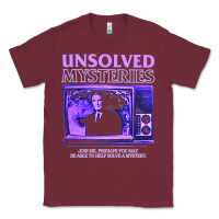 Burgundy unsolved mysteries robert stack Classic Tee - lanVoArt