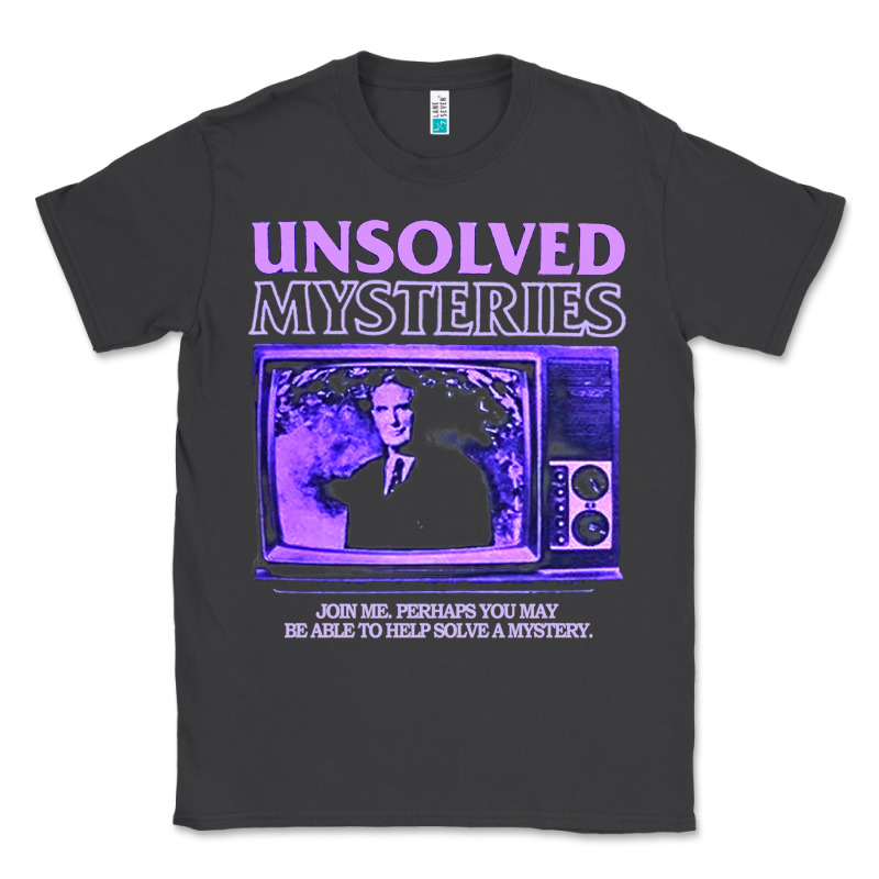 Unsolved Mysteries Robert Stack Classic Tee by lanVoArt | Teevron