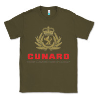 Army Green luxury cruises cunard Classic Tee - lanVoArt