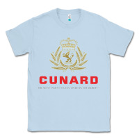 Dusty Blue luxury cruises cunard Classic Tee - lanVoArt