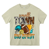 Mossy Small Town Big Spirit Heavy Core Tee - BundleAndBundleShop