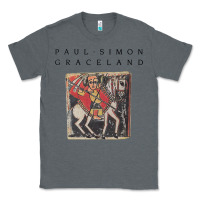 Charcoal Heather paul simon graceland Classic Tee - lanVoArt