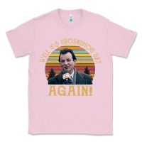 Bubblegum Pink vintage well it's groundhog day again unisex shirt Classic Tee - lanVoArt