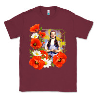 Burgundy dorothy poppies Classic Tee - lanVoArt
