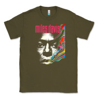 Army Green miles vintage davis concert retro Classic Tee - lanVoArt