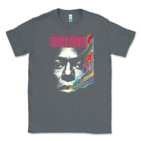 Charcoal Heather miles vintage davis concert retro Classic Tee - lanVoArt