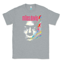 Heather Grey miles vintage davis concert retro Classic Tee - lanVoArt
