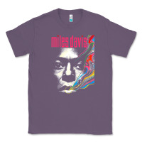 Lavender miles vintage davis concert retro Classic Tee - lanVoArt