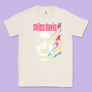 Miles Vintage Davis Concert Retro Classic Tee Designed By Lanvoart