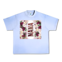 Grape Ice mother's day nana flowers tumbler tbs Urban Heavy Tee - TumblerDesignByShophia