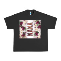 Pigment Black mother's day nana flowers tumbler tbs Urban Heavy Tee - TumblerDesignByShophia