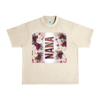 Sandshell mother's day nana flowers tumbler tbs Urban Heavy Tee - TumblerDesignByShophia