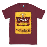 Burgundy kessler vintage Classic Tee - lanVoArt