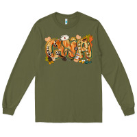 Army Green fall cna Long Sleeve Tee - CowGirlArtShop