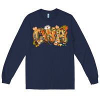 Navy fall cna Long Sleeve Tee - CowGirlArtShop
