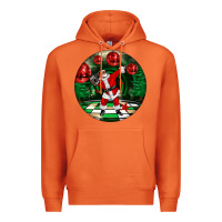 Carrot Dancing santa Premium Hoodie - FaDigitalArtStudio