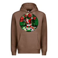 Chestnut Dancing santa Premium Hoodie - FaDigitalArtStudio